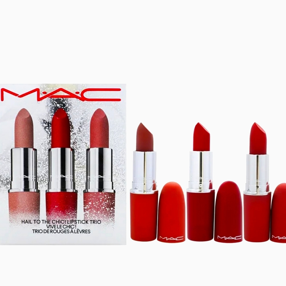 MAC Hail To The Chic! Lipstick Trio